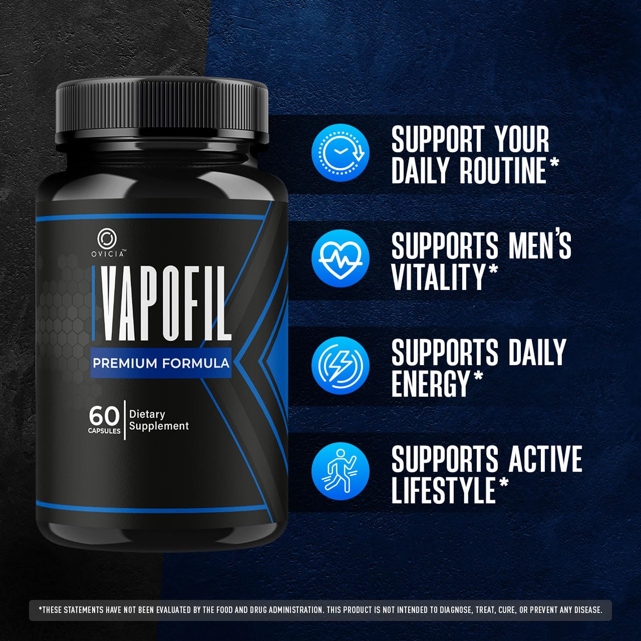OVICIA Vapofil Capsules 120 Capsules