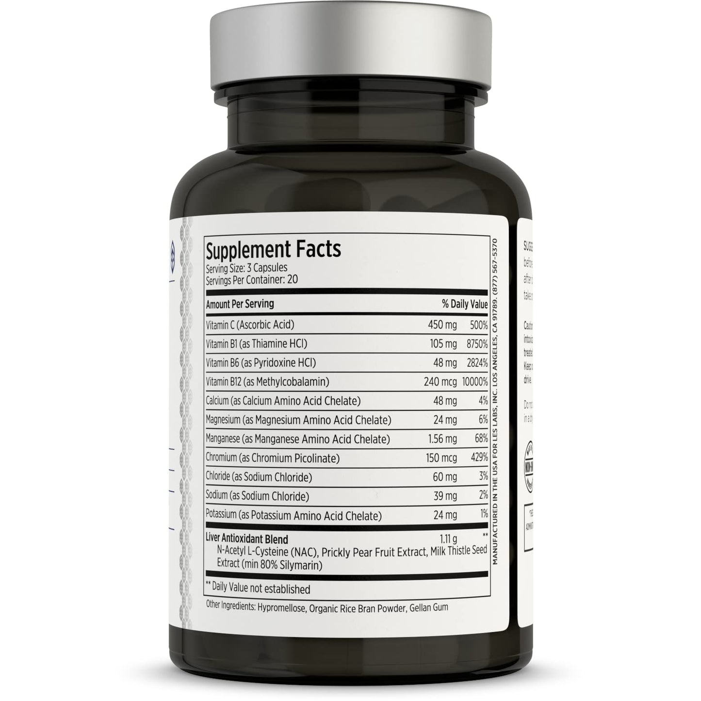 LES Labs DeToxx 60 Capsules