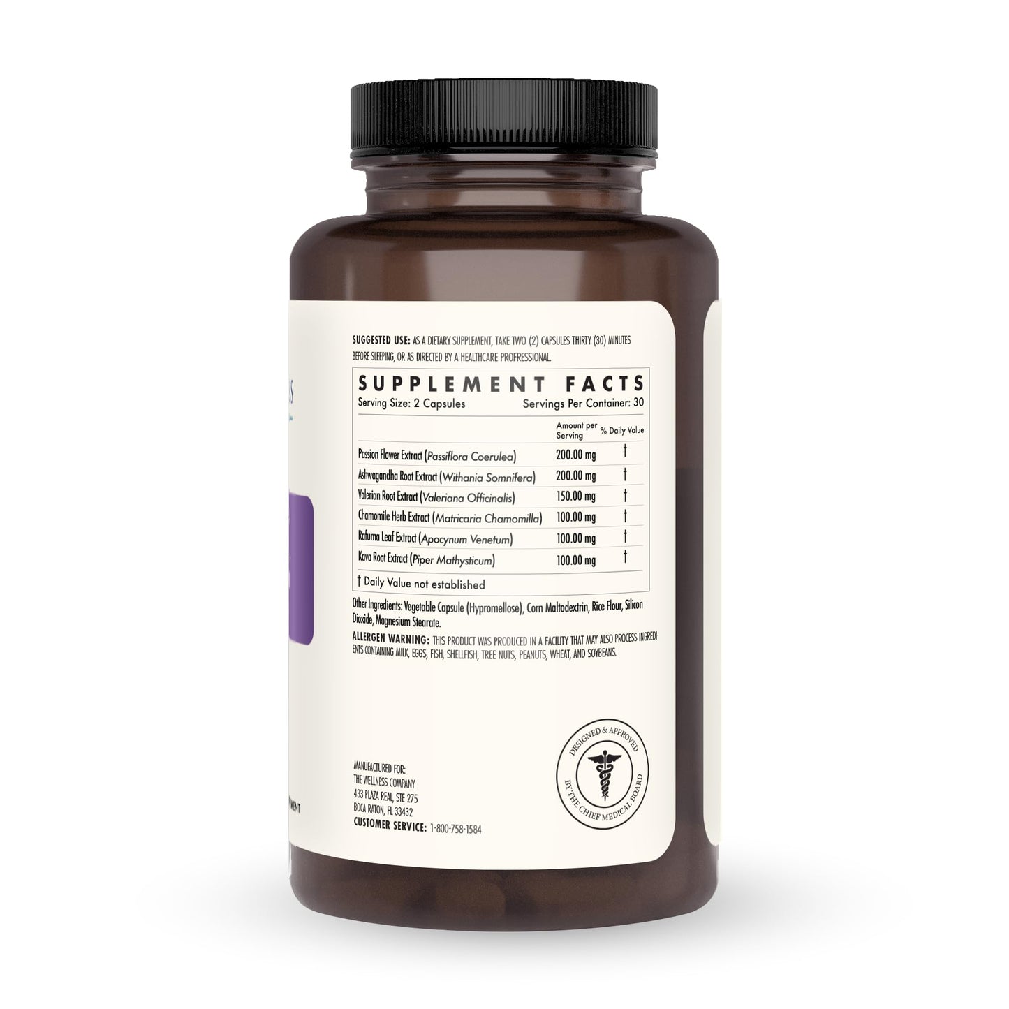 The Wellness Company Restful Sleep Capsule 60 Capsules