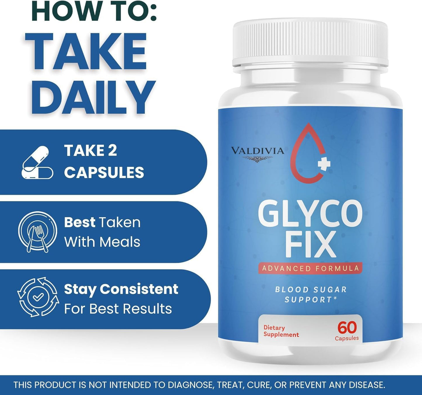 Valdivia Glyco Fix 180 Capsules