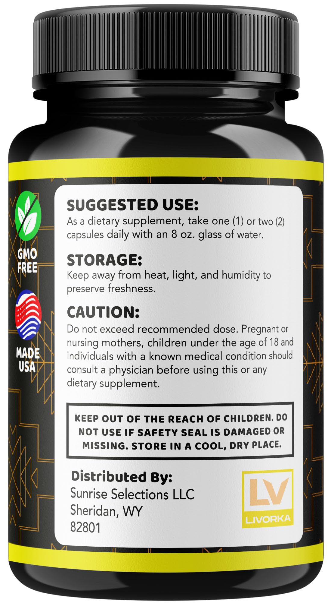 LIVORKA Nordic Power for Men 180 Capsules
