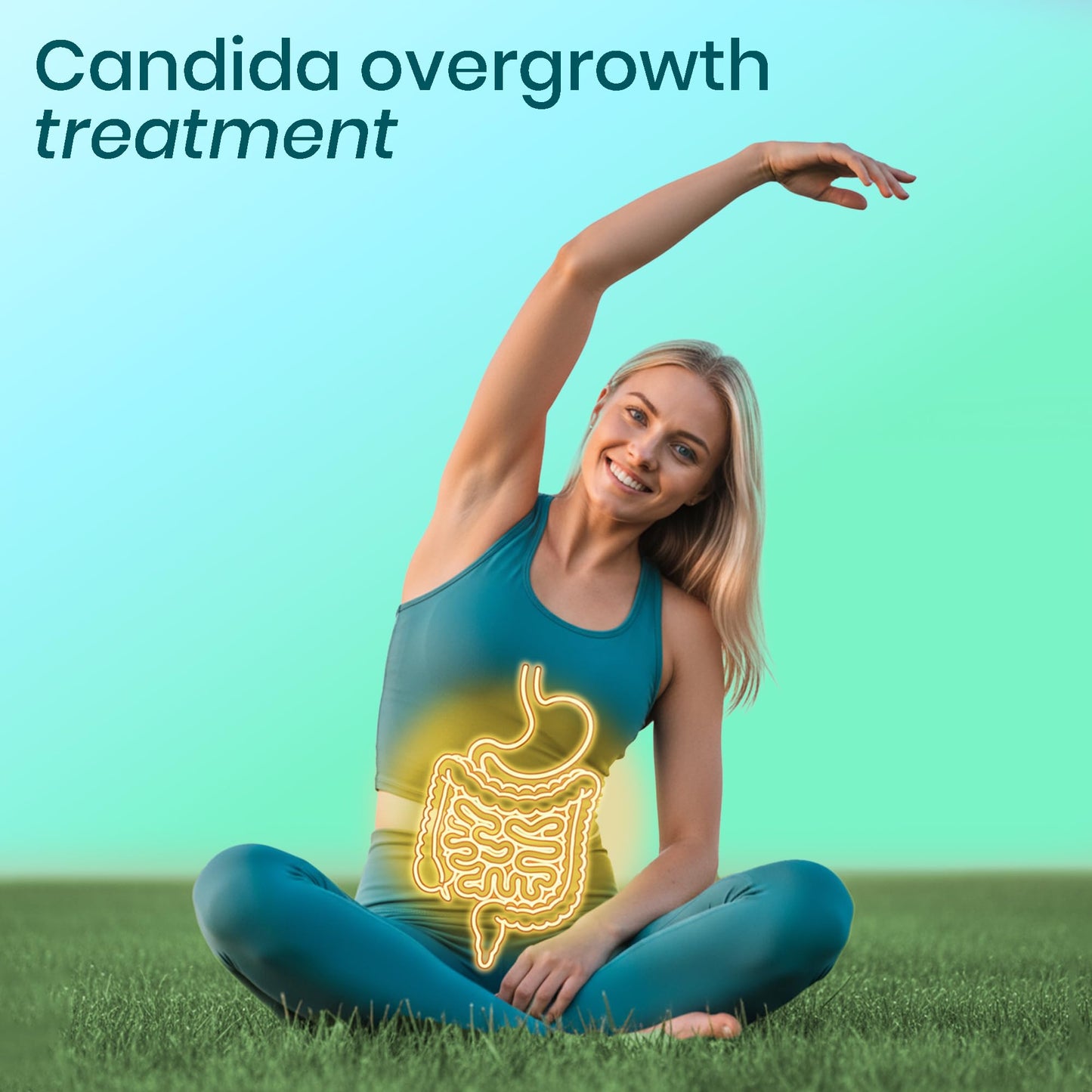 FIRSTORGANIC Candiclear Detox Pro+ Capsules 120 Count
