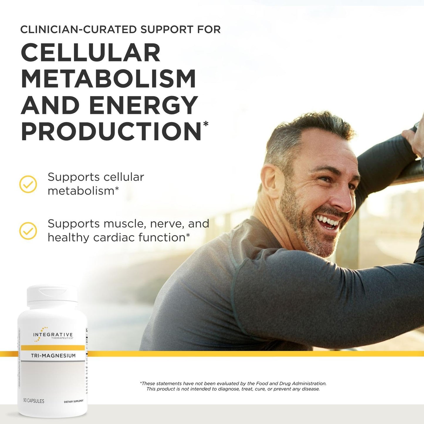 Integrative Therapeutics Tri-Magnesium Capsules 180 Capsules
