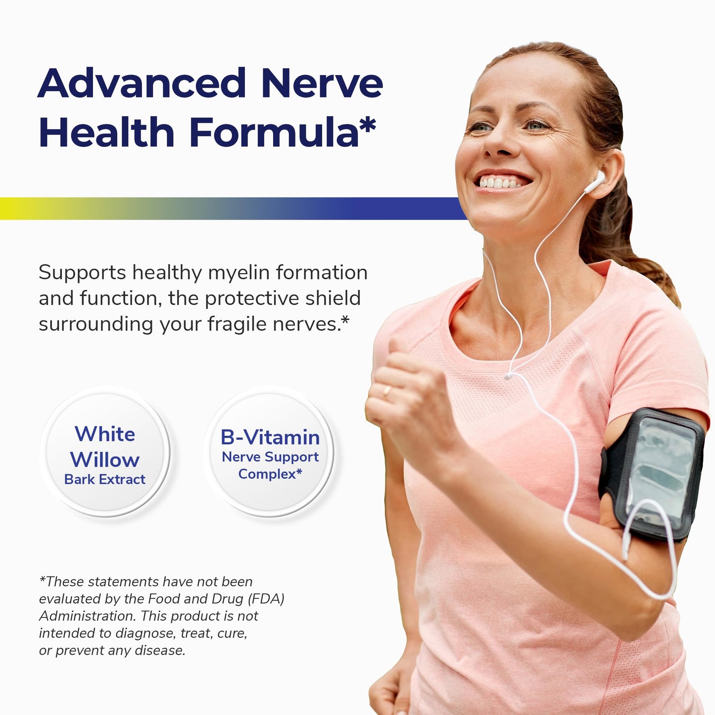Bright Naturals Nerve Restore, 180 Capsules