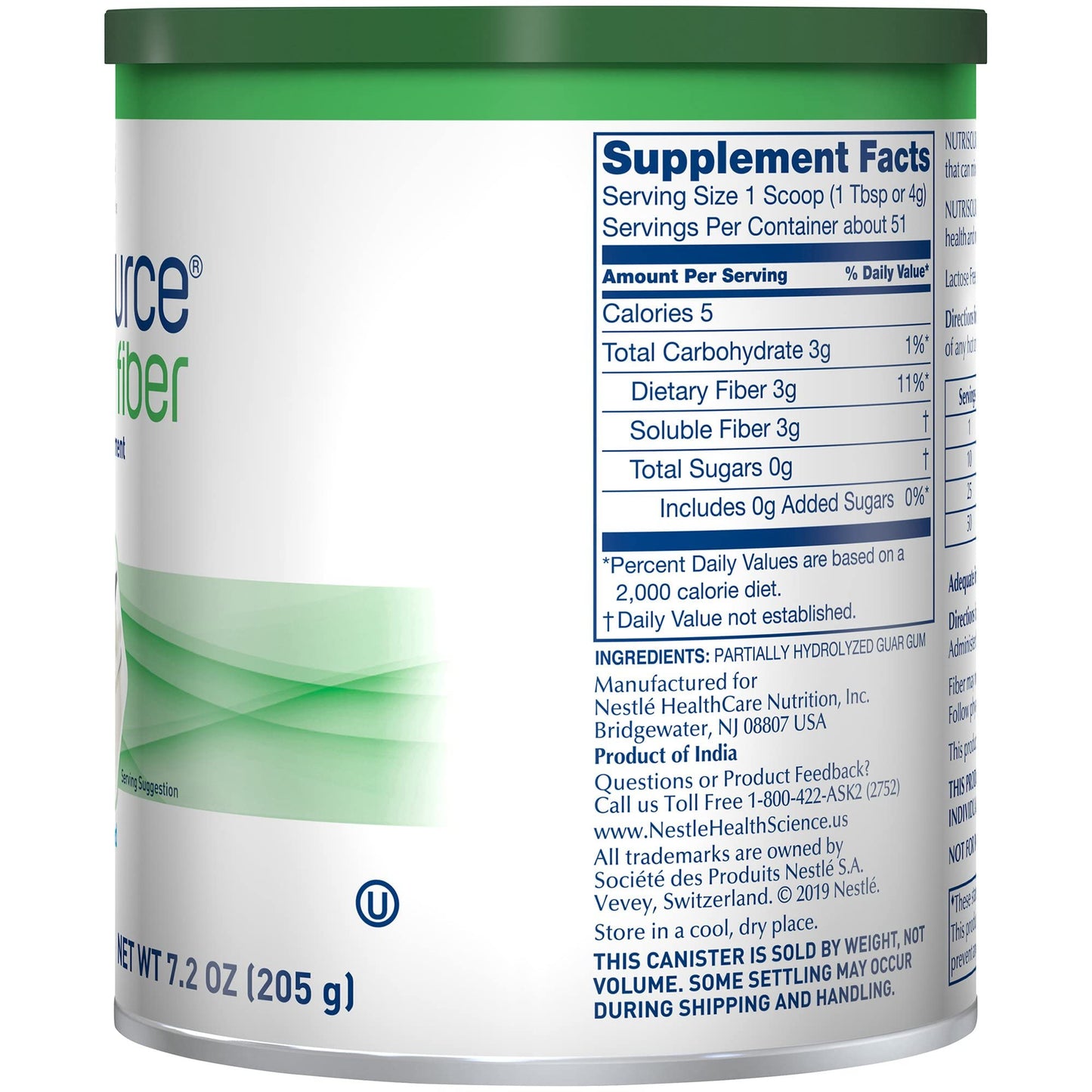 Nutrisource Fiber Supplement Powder 28.8 oz