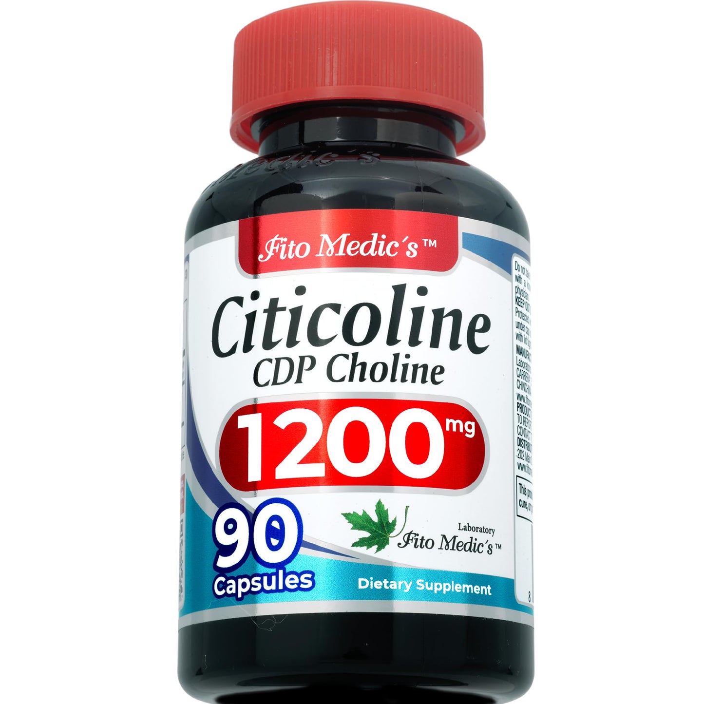 FITO MEDIC'S Choline Citicoline Capsules 90 Count