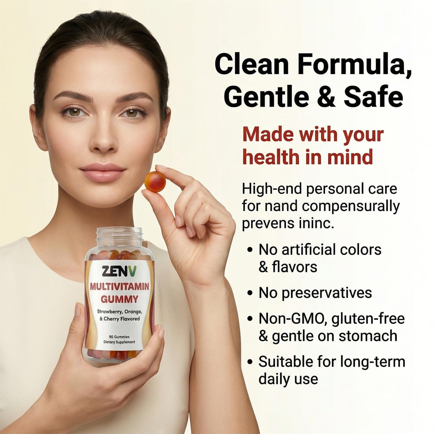 ZENV Adult Multivitamin Gummies 90 Count