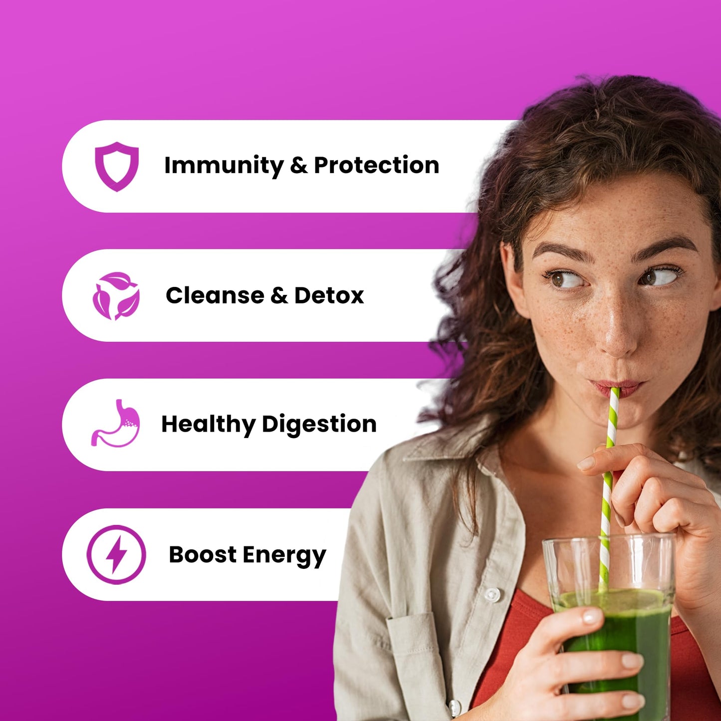NutraChamps Super Greens Antioxidant Powder 2-Count