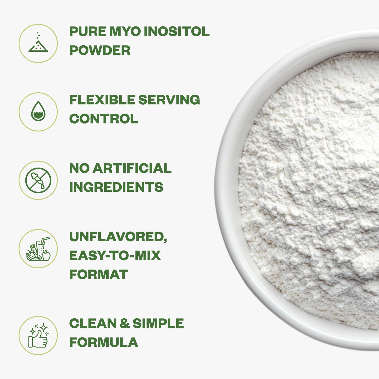Purusure Inositol Powder 8.81 Ounce