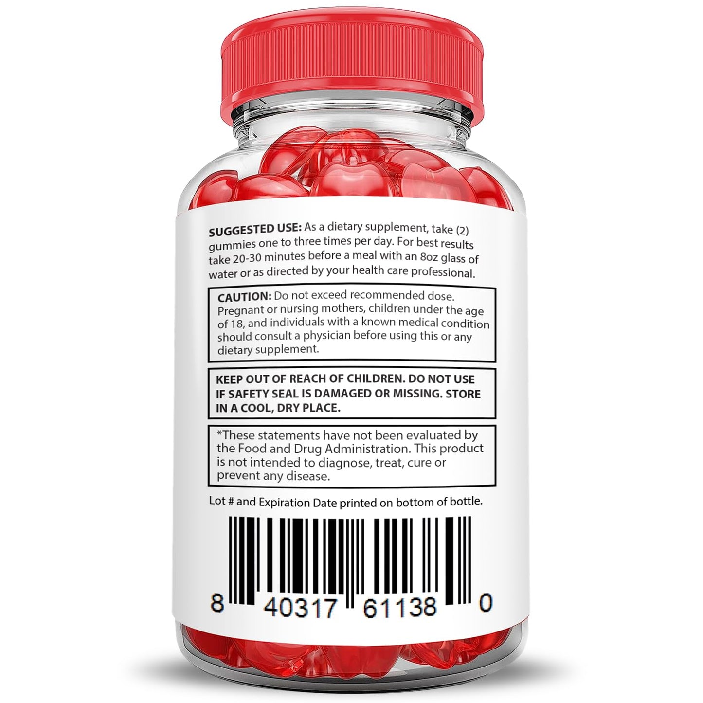 Justified Laboratories Lifetime Keto ACV Gummies 300 Gummies