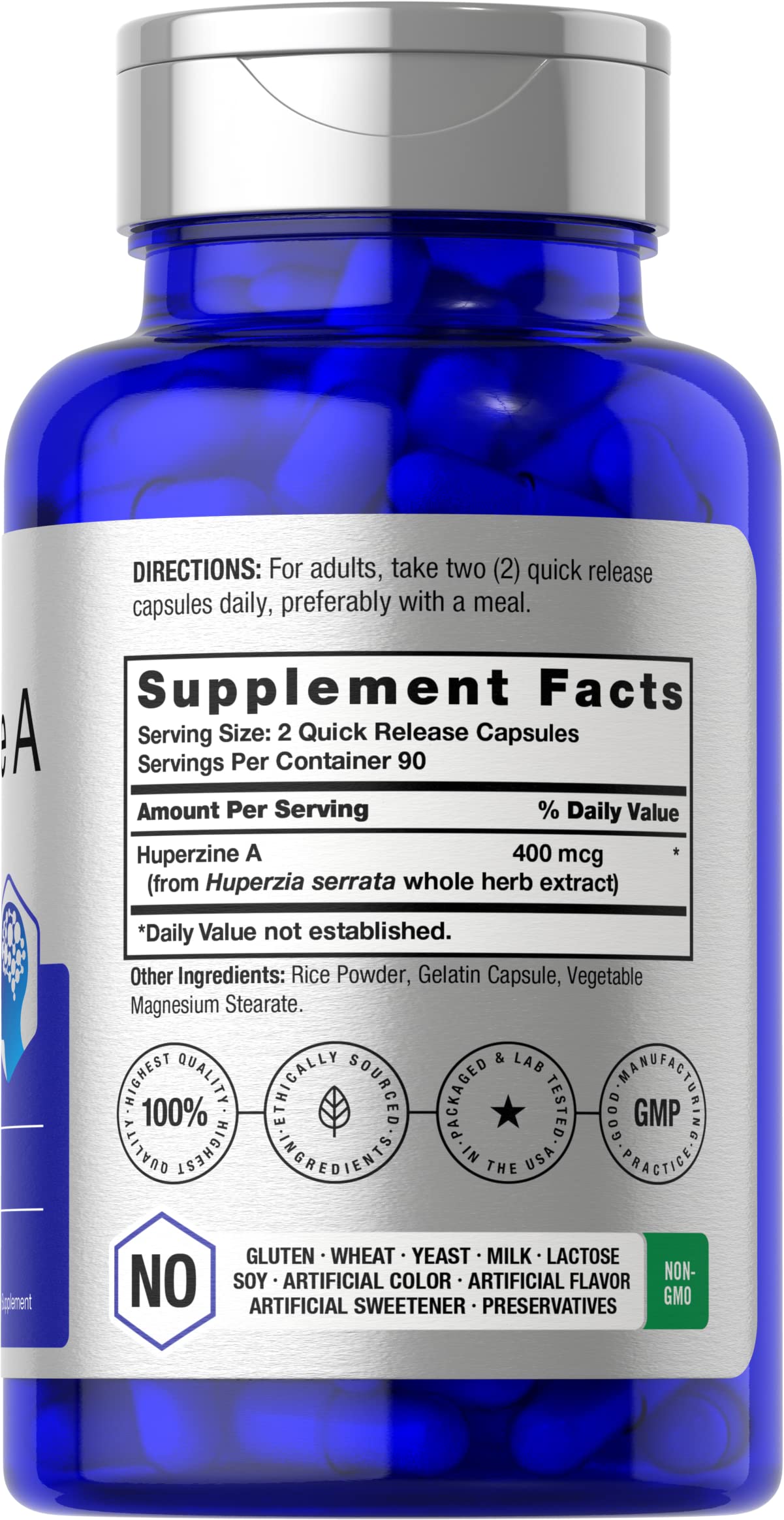 Horbäach Huperzine A 400mcg Capsule, 180 Capsules