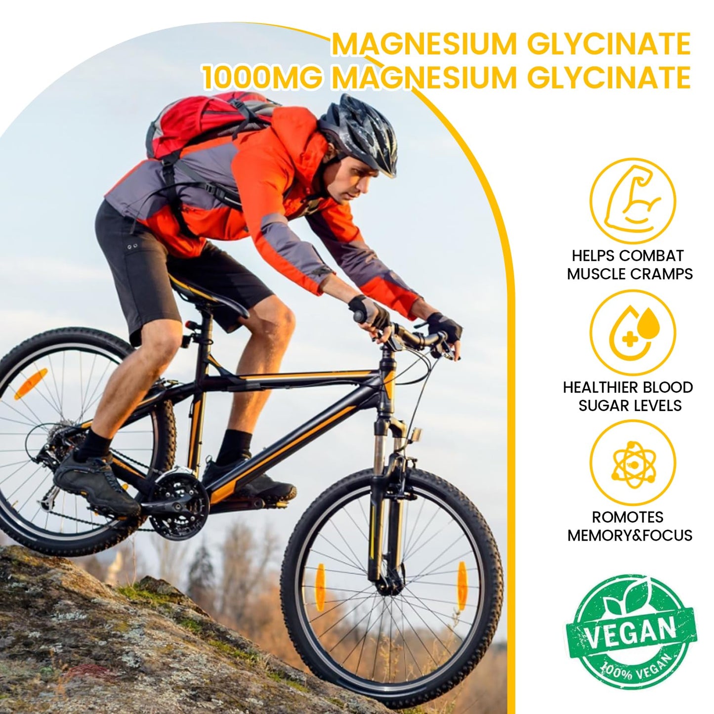 Maxmedix Magnesium Glycinate Gummies 1000mg, 90 Count