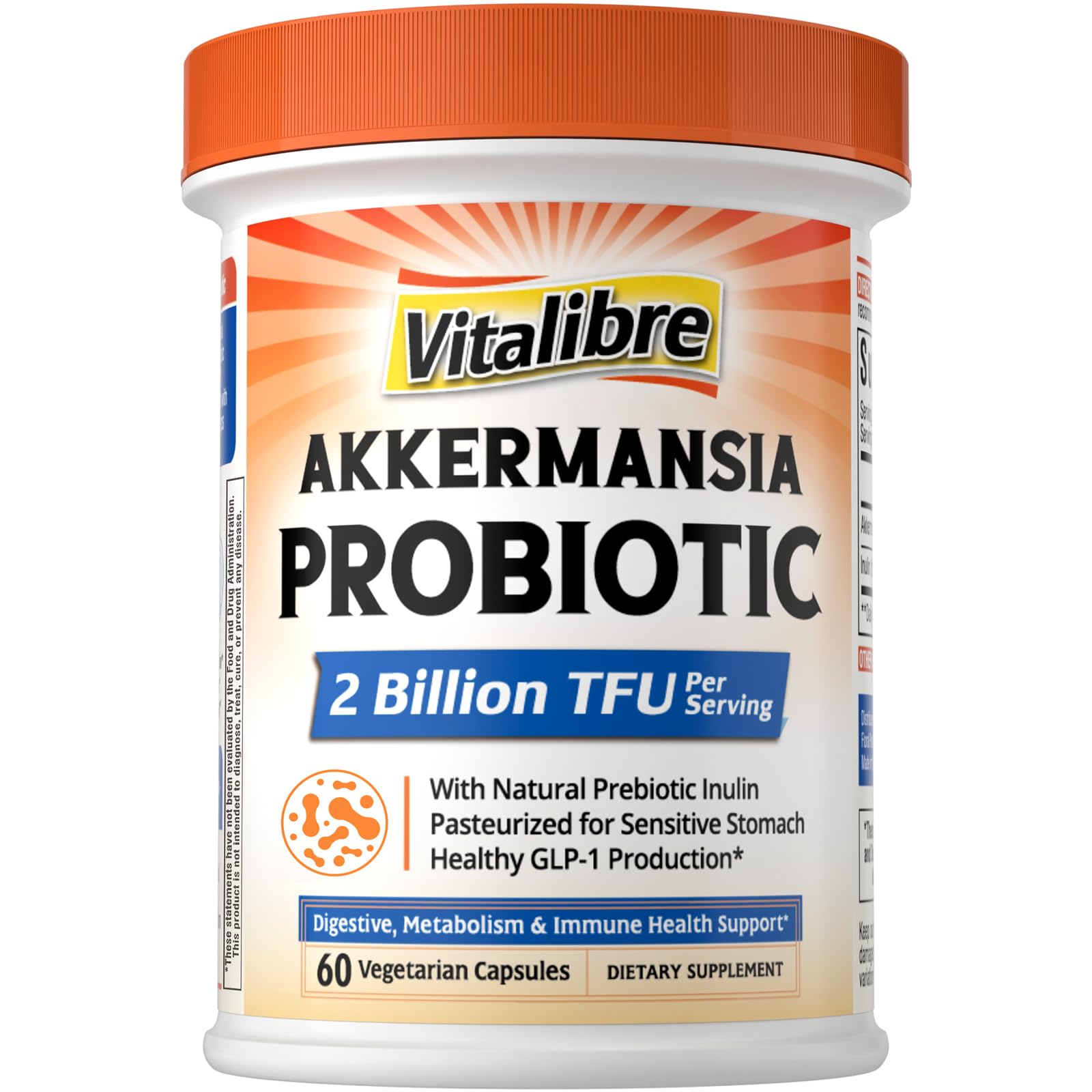 Vitalibre Akkermansia Muciniphila Probiotic Capsule, 60 Capsules