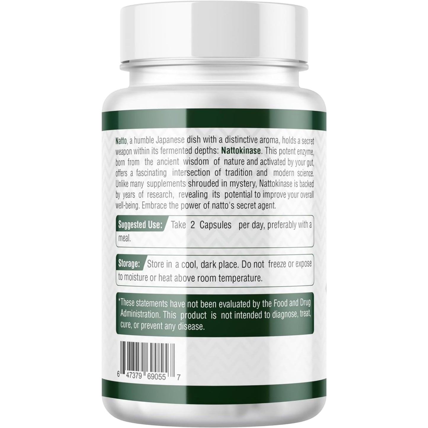 Probase Nutrition Nattokinase Supplement 4,000 FU Capsules, 120 Count