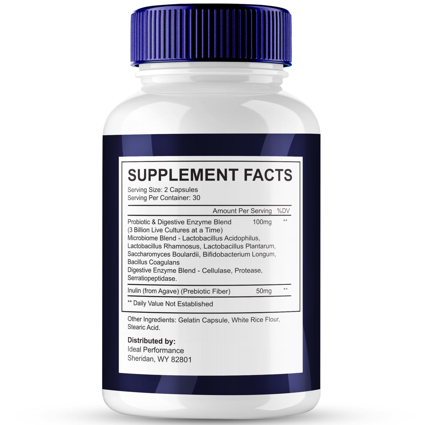 IDEAL PERFORMANCE Serene Probiotics 120 Capsules