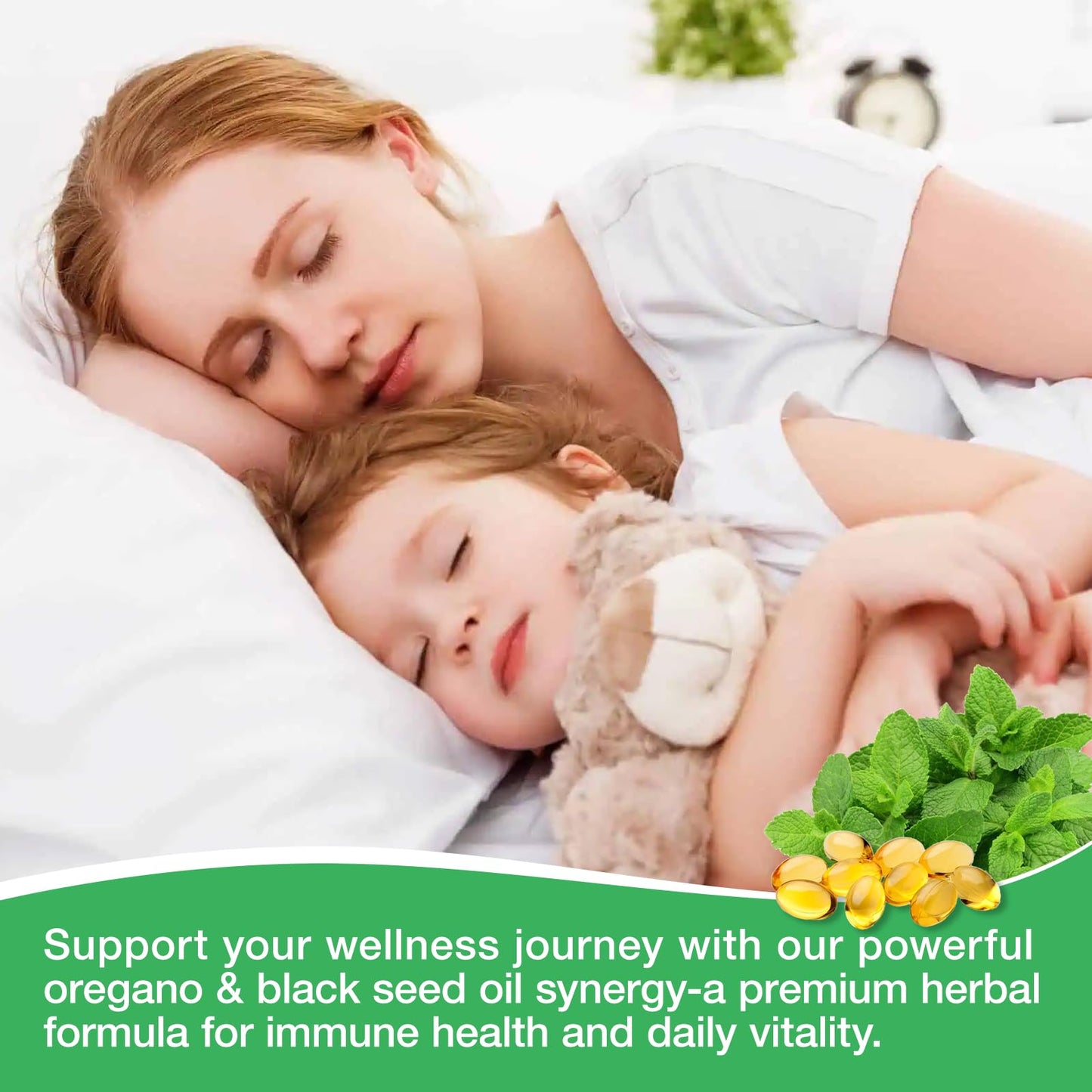 MSLOTAL Oil of Oregano with Black Seed Oil Softgels 400