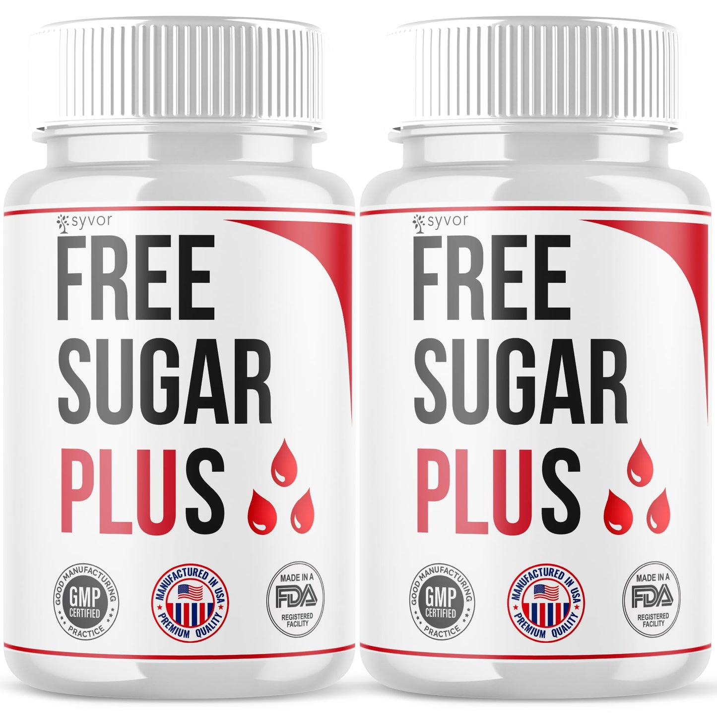 Syvor Free Sugar Plus Capsules, 120 Capsules