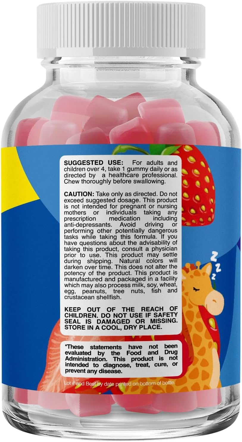 Phytoral Kids Melatonin 1mg Gummy, 60 Count