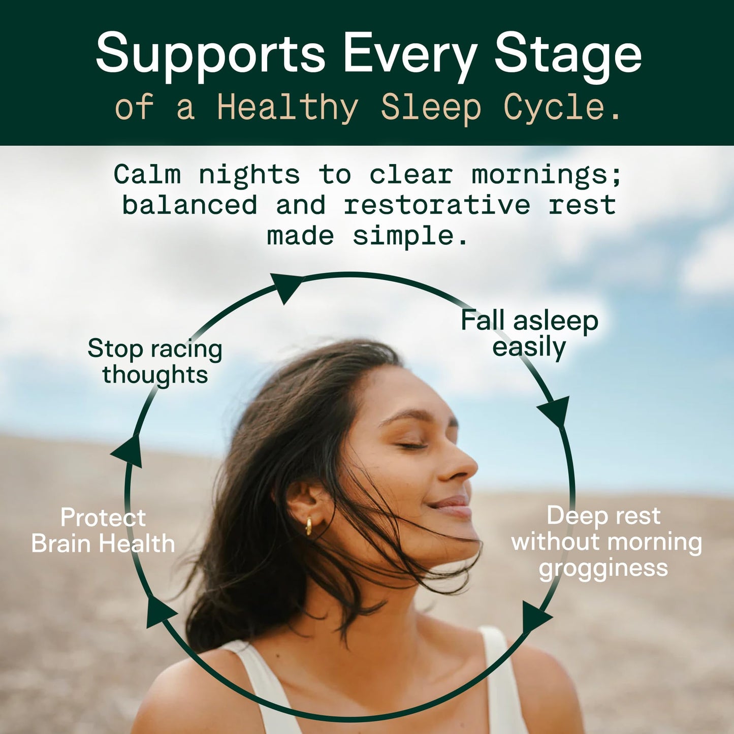 Adapt Naturals Steady Spirit Stress, Anxiety & Mood Support Capsule 60 Count
