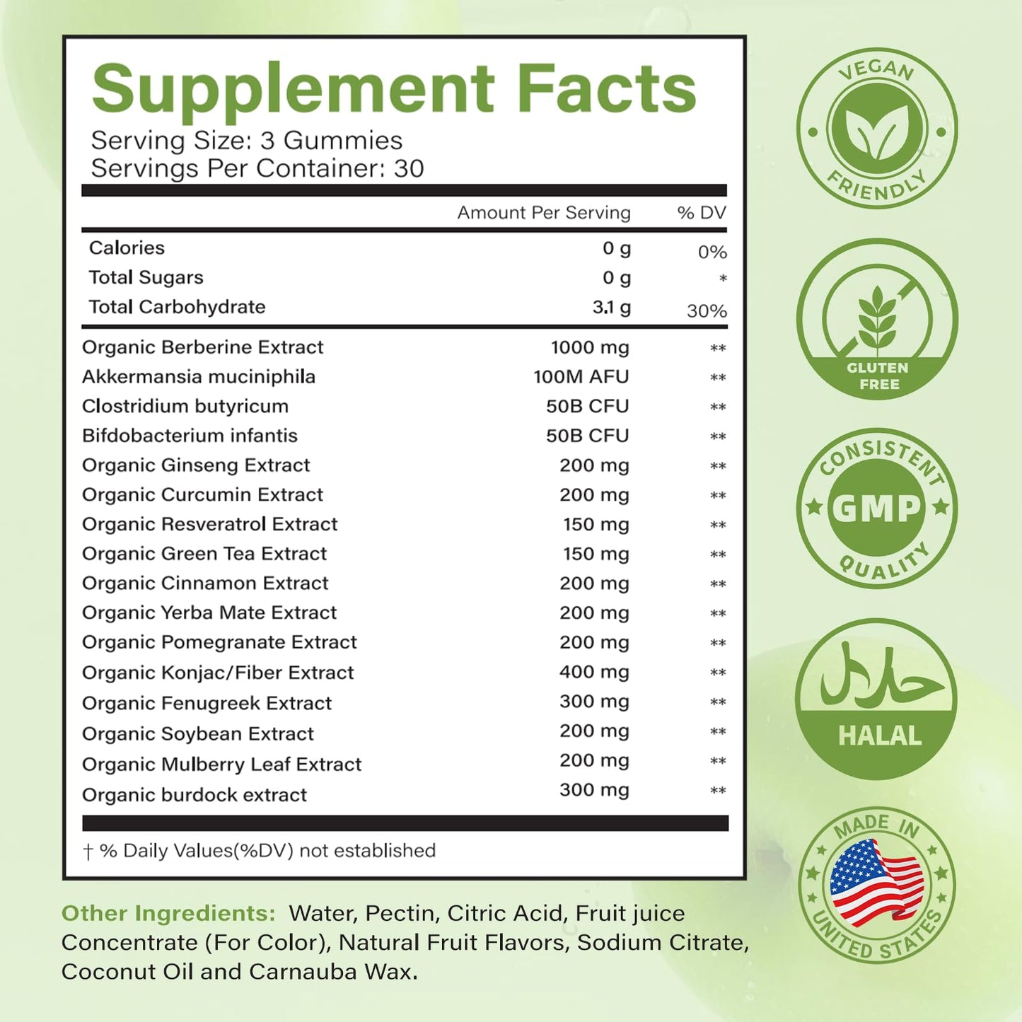 Klinovium GLP1 Supplement Gummy 90 Gummies