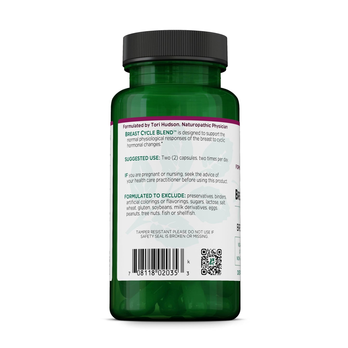 Vitanica Breast Cycle Blend 60 Capsules
