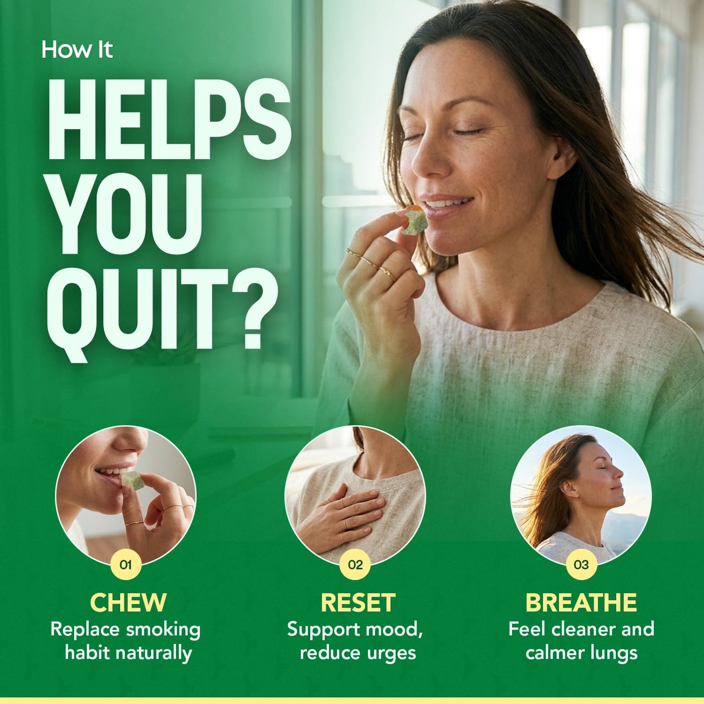Health Chews Lung Cleanse Gummy 30 Count