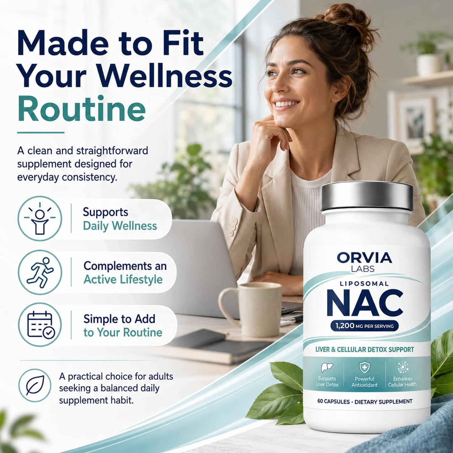 Hyuikiu Liposomal NAC Supplement Capsule 60 Capsules