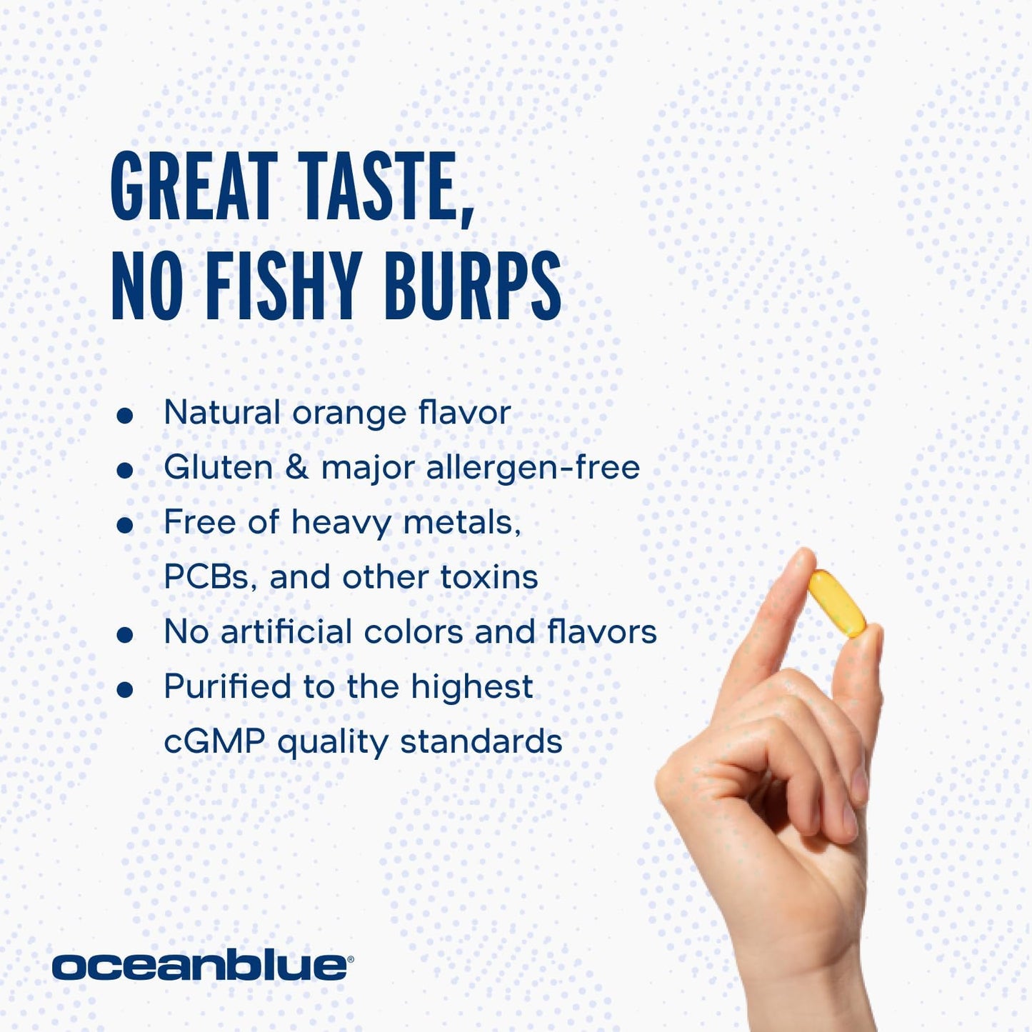 Oceanblue Omega-3 Softgels 120 Count