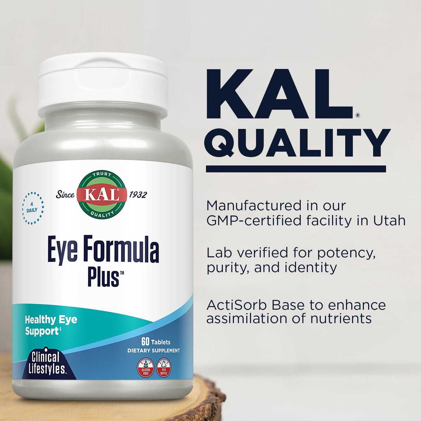 KAL Eye Formula Plus 60 Tablets