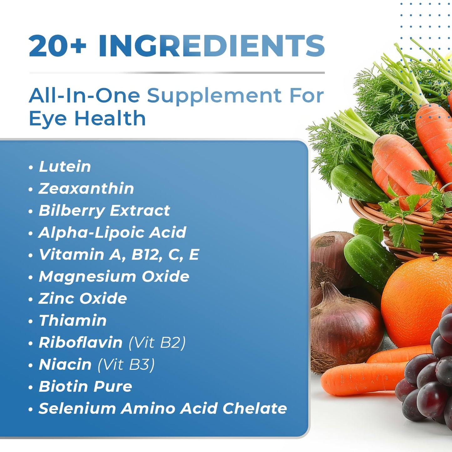 Nature’s NutriWave Sight Easy Lutein, Zeaxanthin & Bilberry Capsules, 180 Count