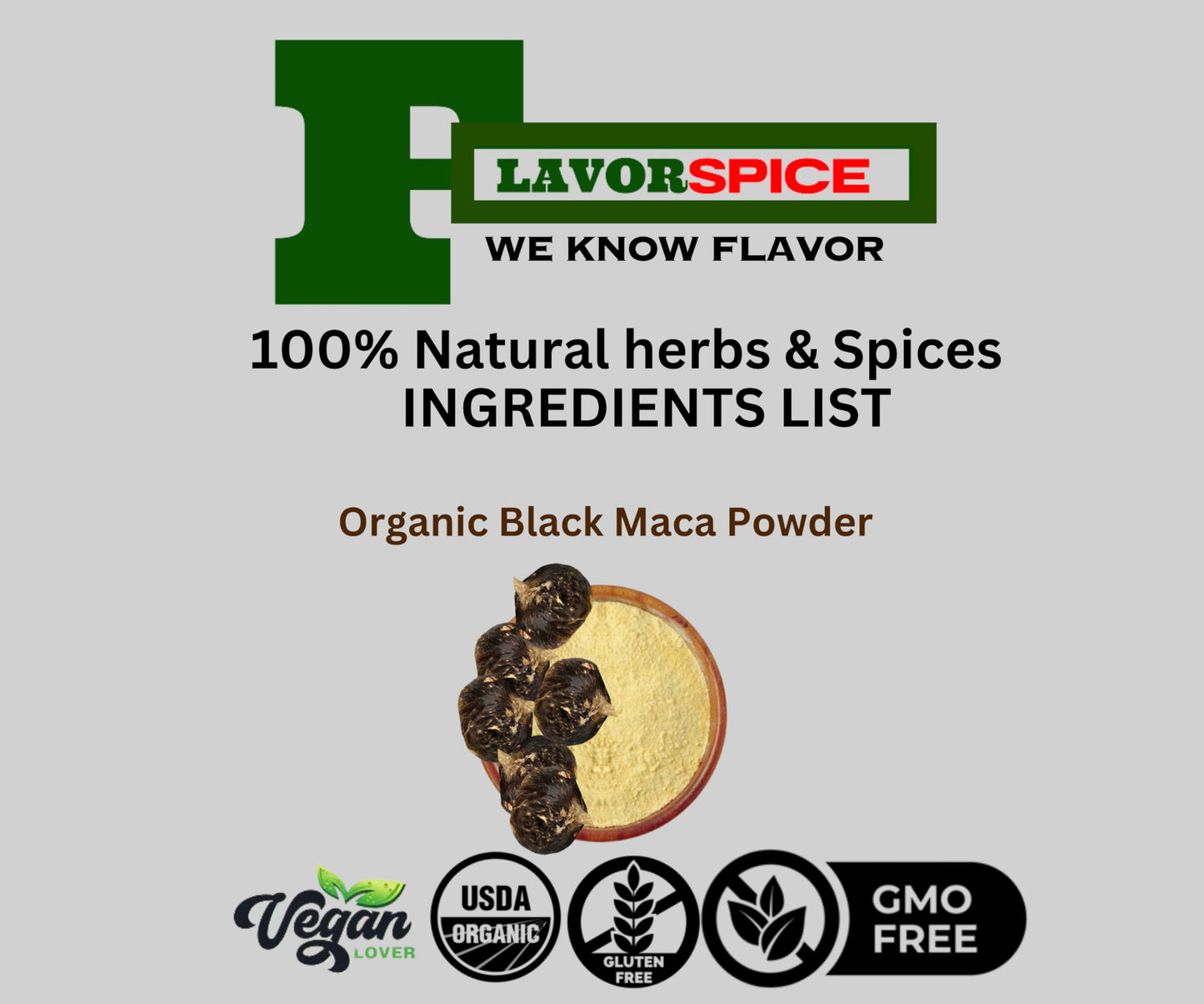 Generic Raw Peruvian Organic Black Maca Powder 16
