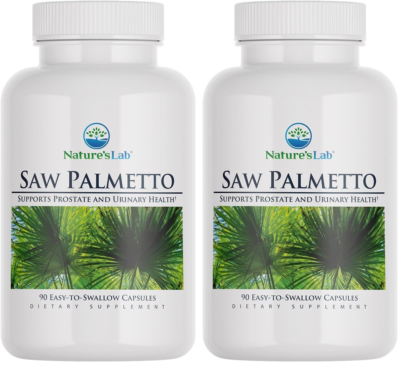 Nature's Lab Saw Palmetto 450mg Capsules 180 Count