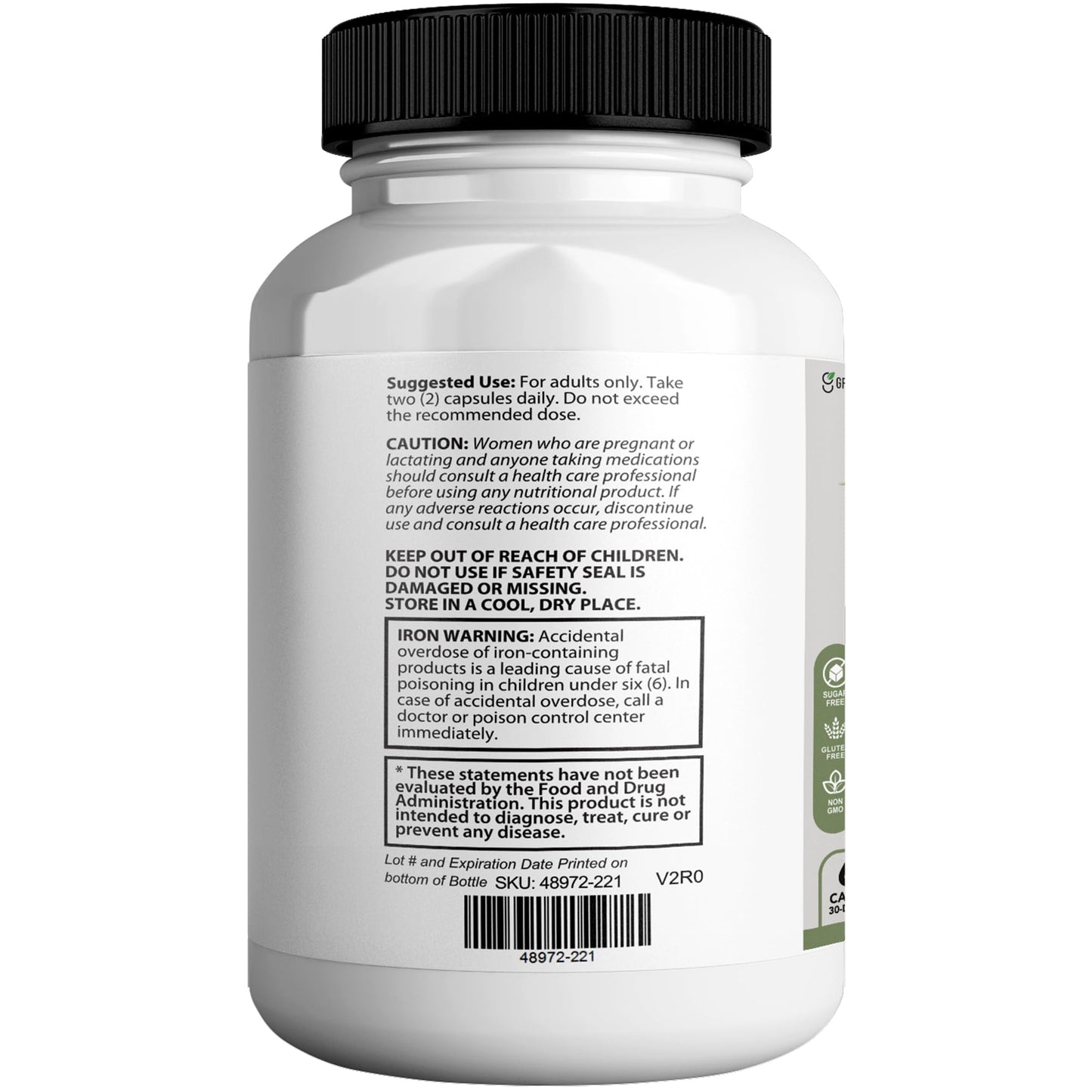 GREENVIFY Mycosyn Pro Max Hair Skin Nails Supplement 180 Capsules
