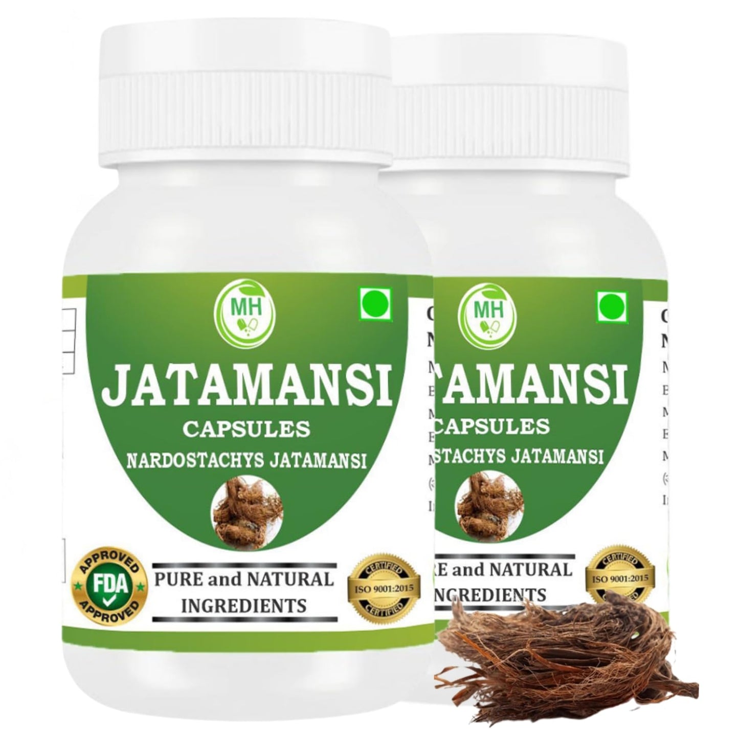 Morsan Healthcare Jatamansi 500mg Capsules 120 Count