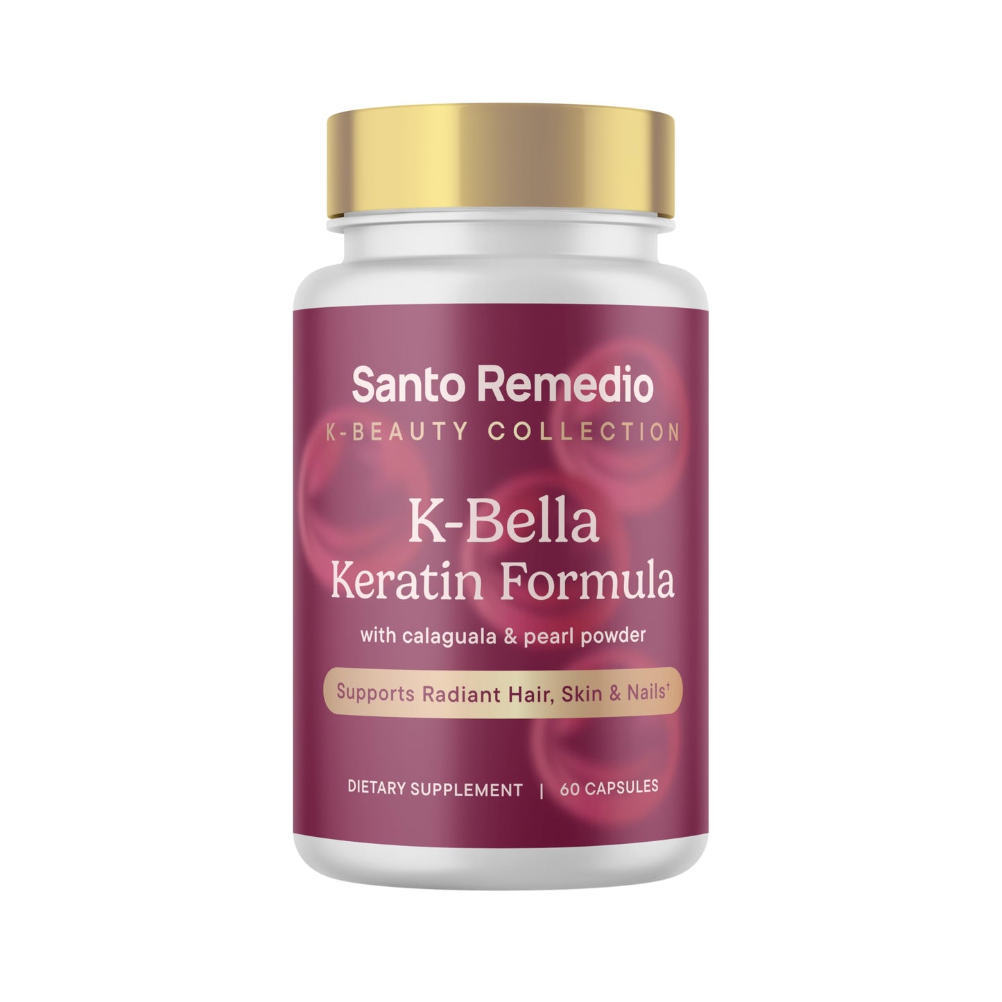 Santo Remedio K-Bella Keratin Formula Capsule 60