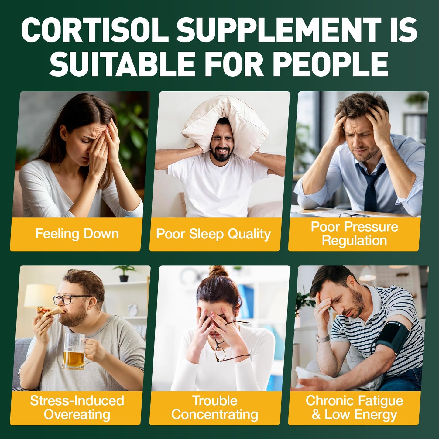 Hoozzch Cortisol Manager Capsules, 90 Count