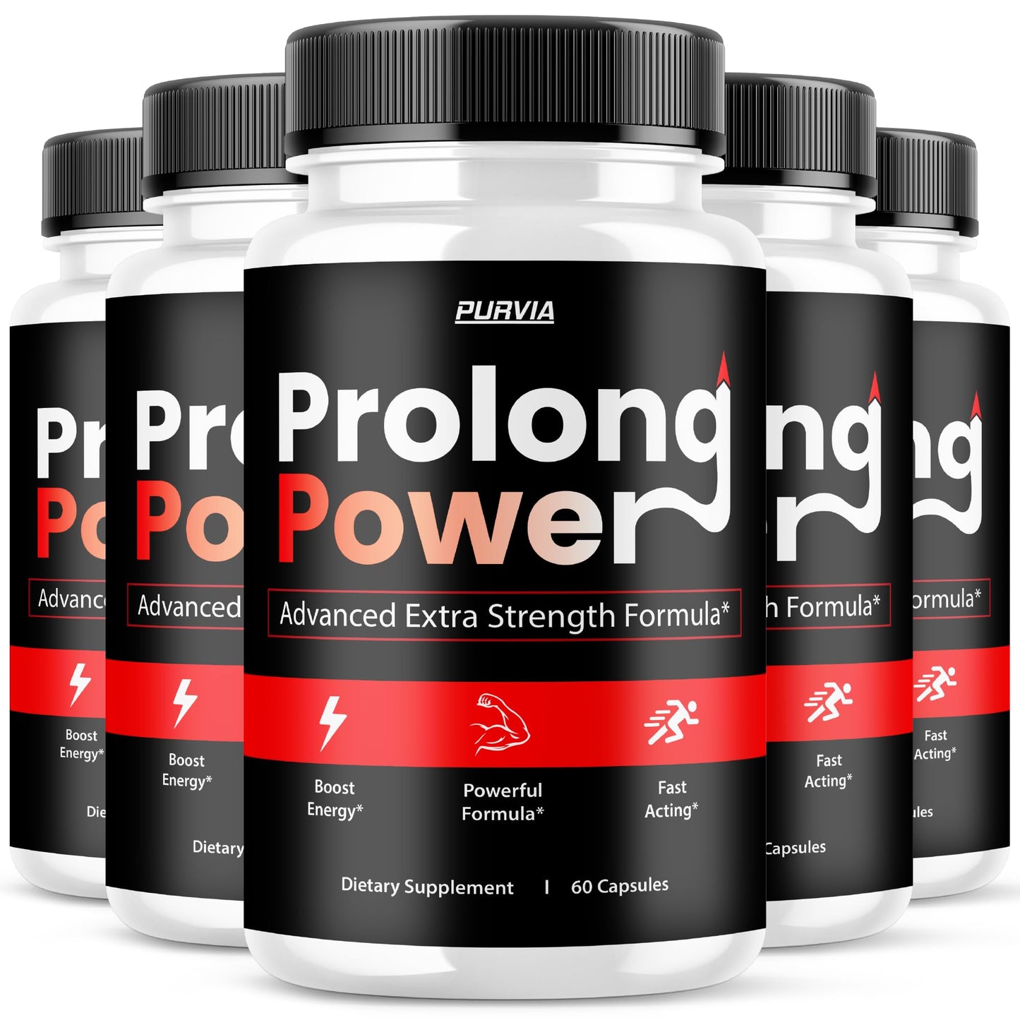 Purvia Prolong Power Capsules, 300 Capsules