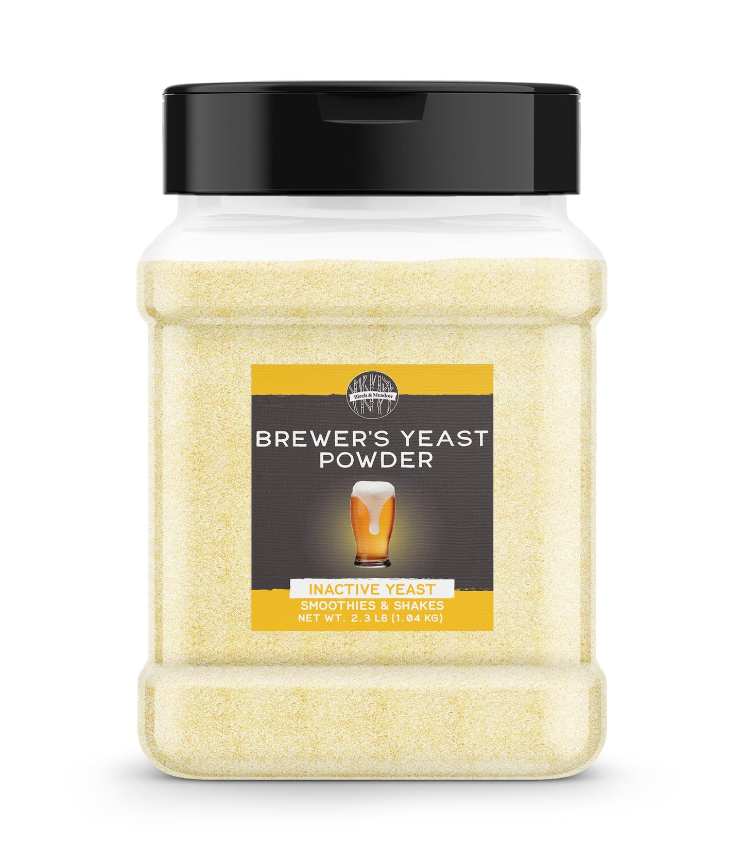 BIRCH & MEADOW Brewer's Yeast Powder, 36.8 oz