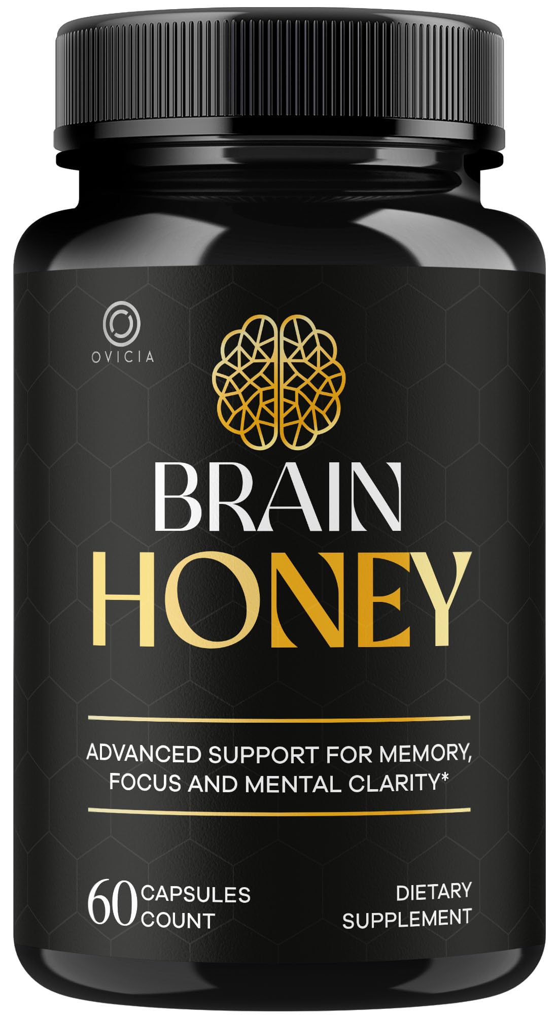 OVICIA Brain Honey Capsules, 60 Capsules