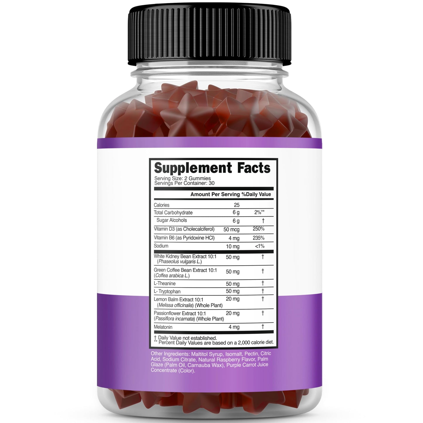 Dorado Nutrition Night Time Fat Burner Gummies 60 Count