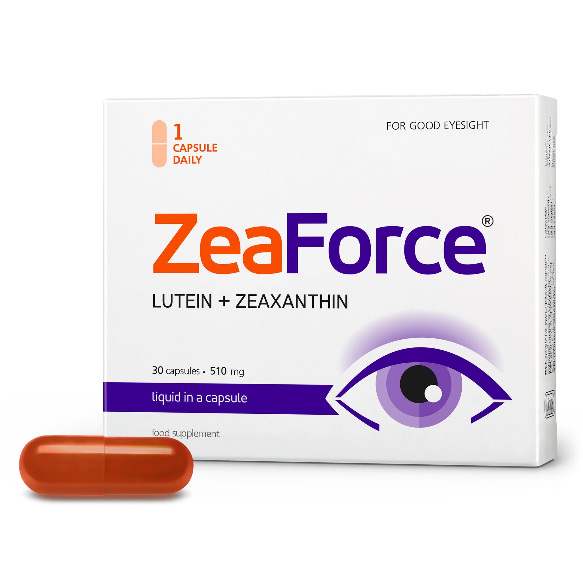ZeaForce Excellent Vision Capsule, 30 Count