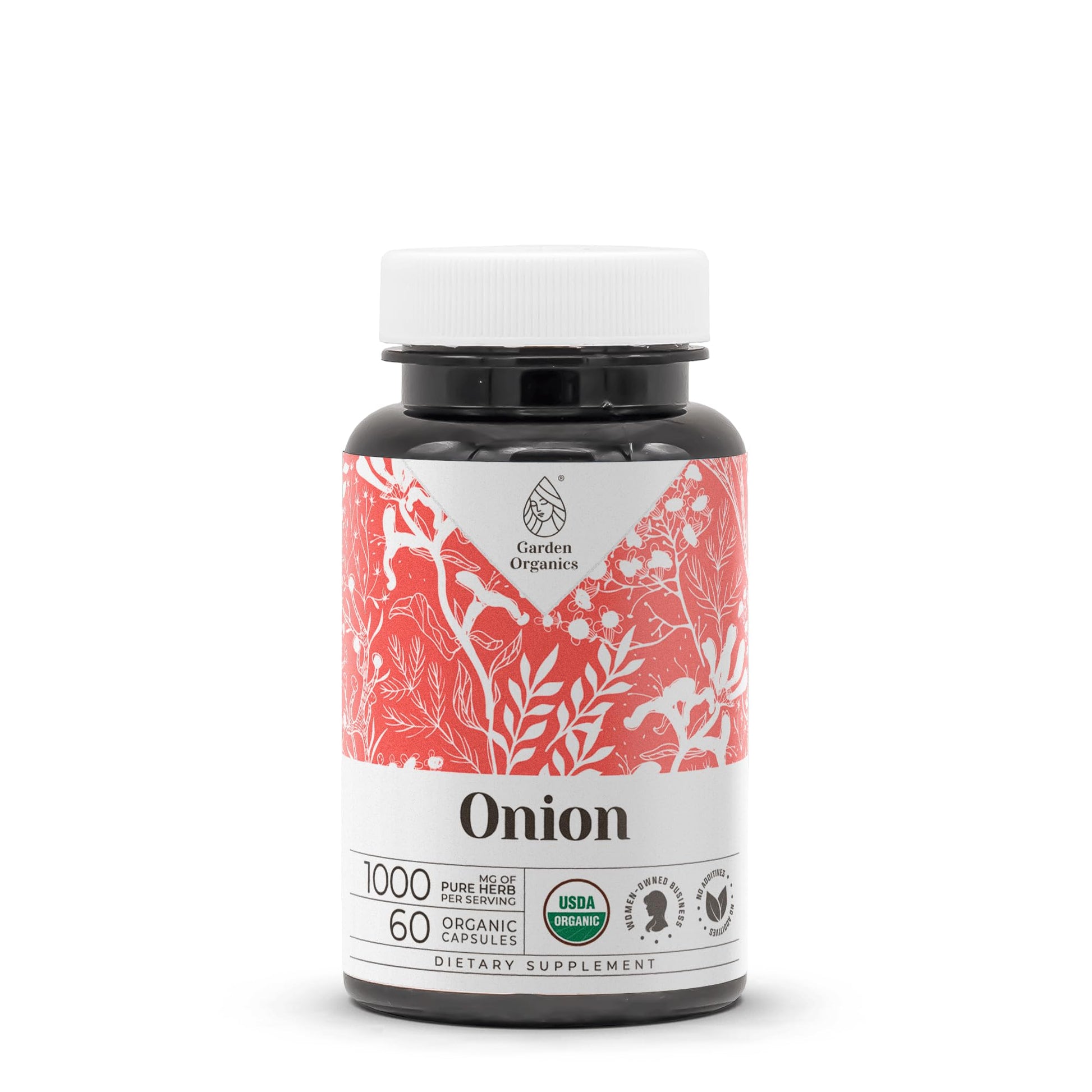 Garden Organics Onion Capsule 60 Count