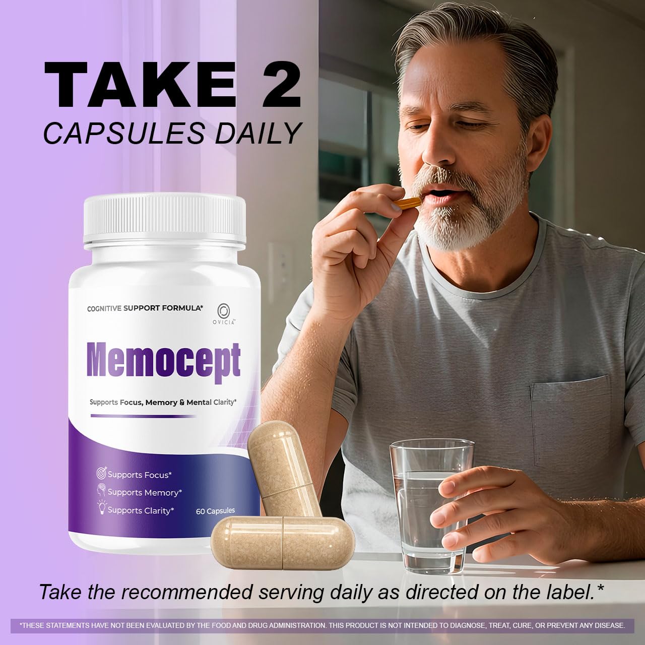 OVICIA Memocept Capsules 300 Count