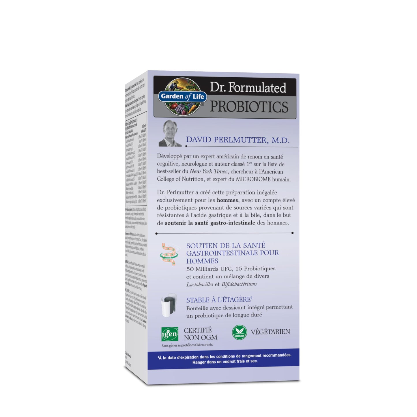 Garden of Life Dr Formulated Men's 50 Billion Shelf-Stable Capsules, 30 Count