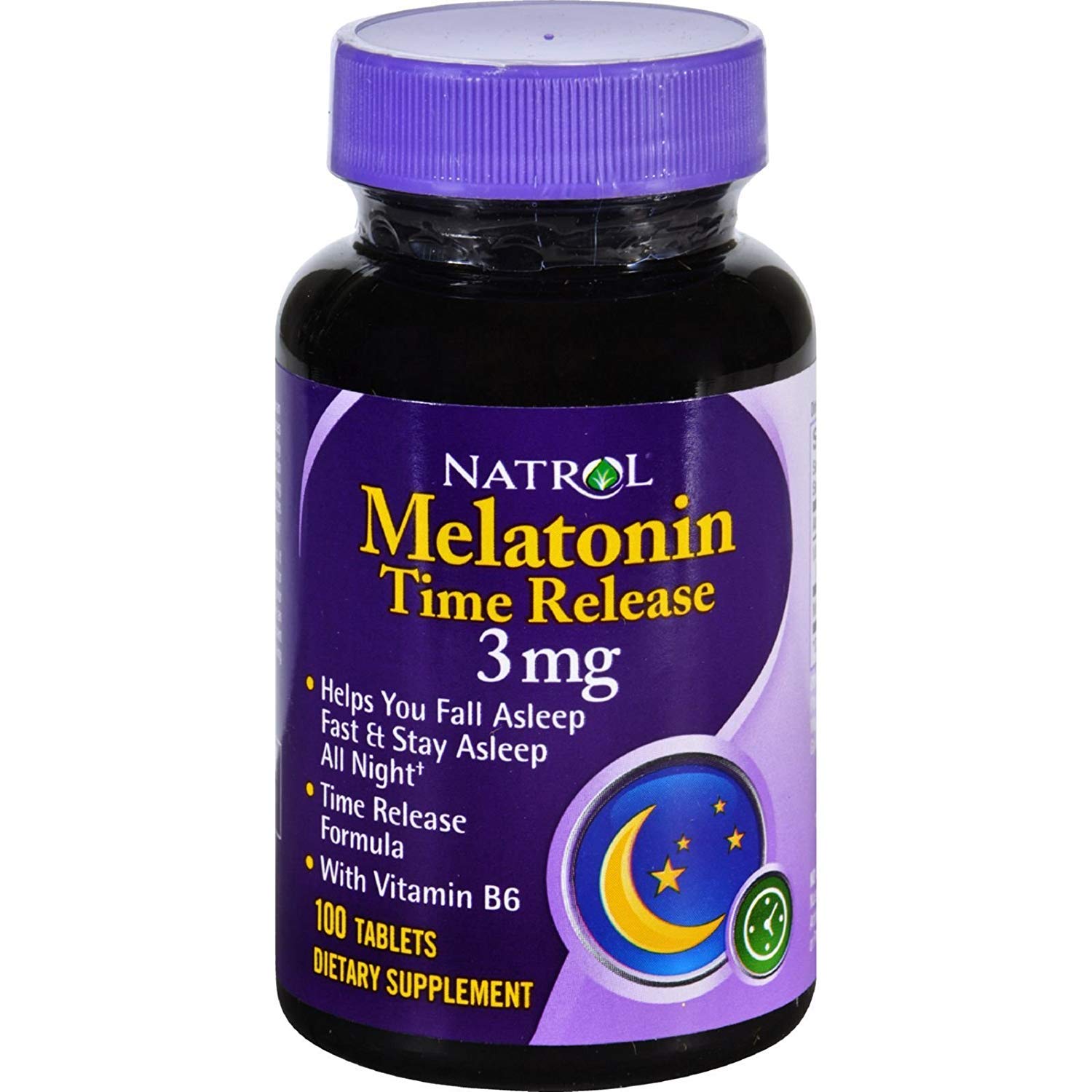 Natrol Melatonin 3 mg Sleep Time Release Dietary Supplement 600 Tablets