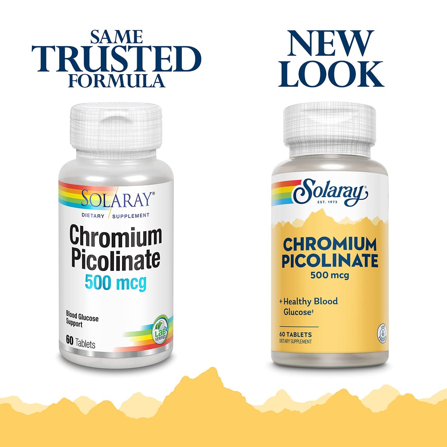 Solaray Chromium Picolinate 500 mcg Tablet, 60 Tablets