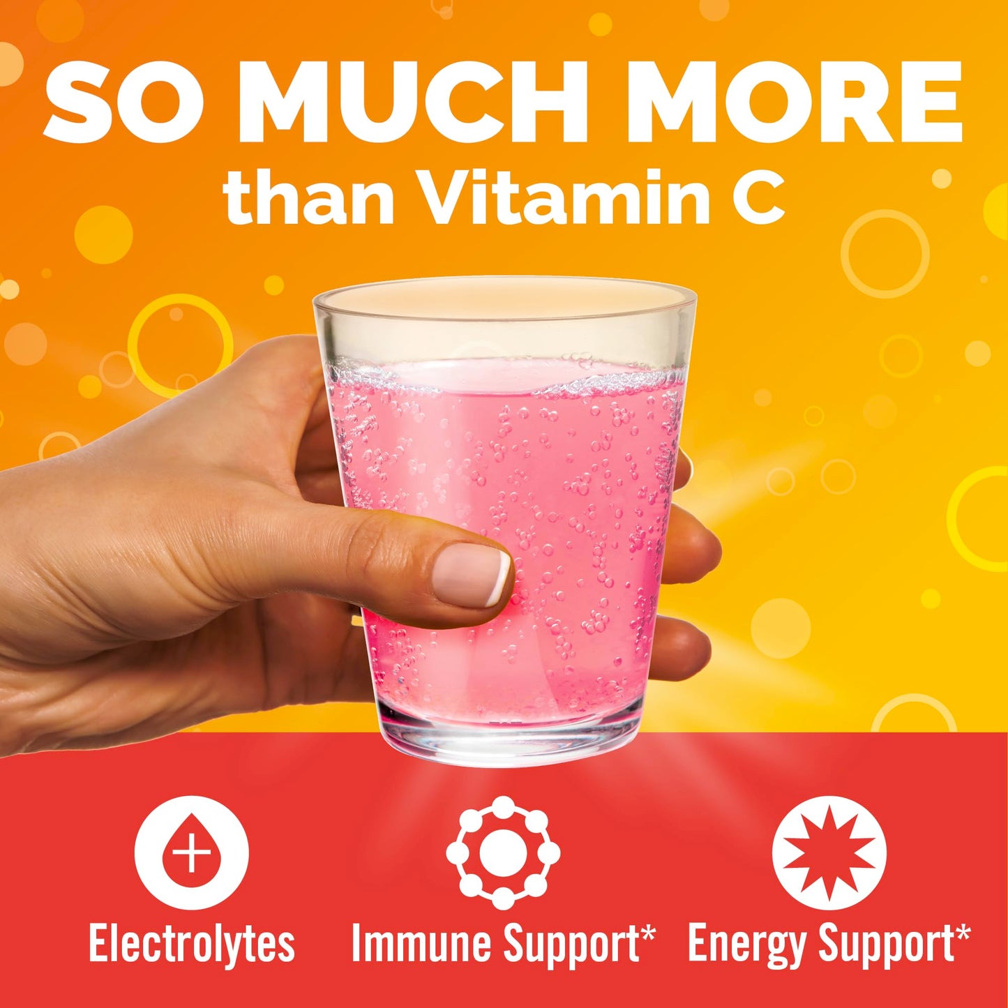 Emergen-C 1000mg Vitamin C Immune Support Powder Strawberry Kiwi 30CT includes Zinc, Manganese, 7 B Vitamins and Electrolytes for Back to School Essentials