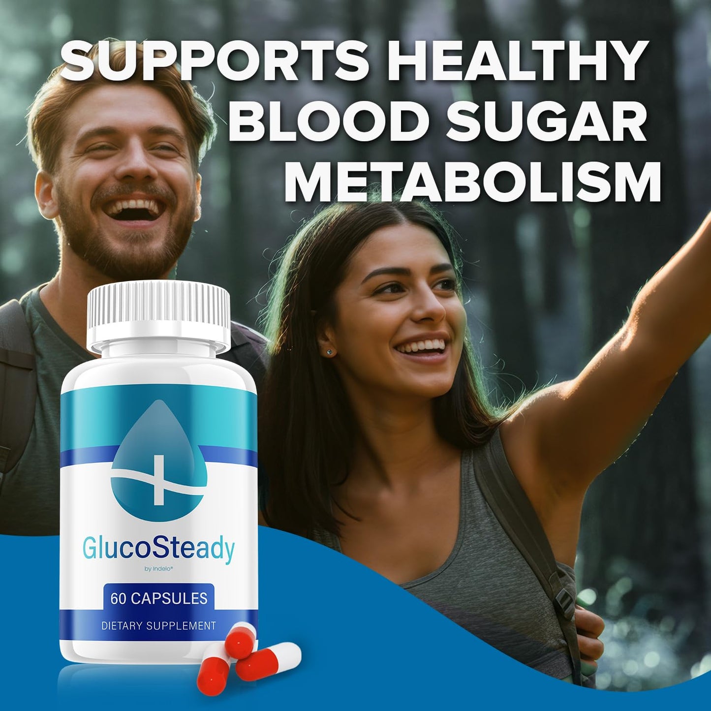 Indelo Gluco Steady Capsules 120 Capsules