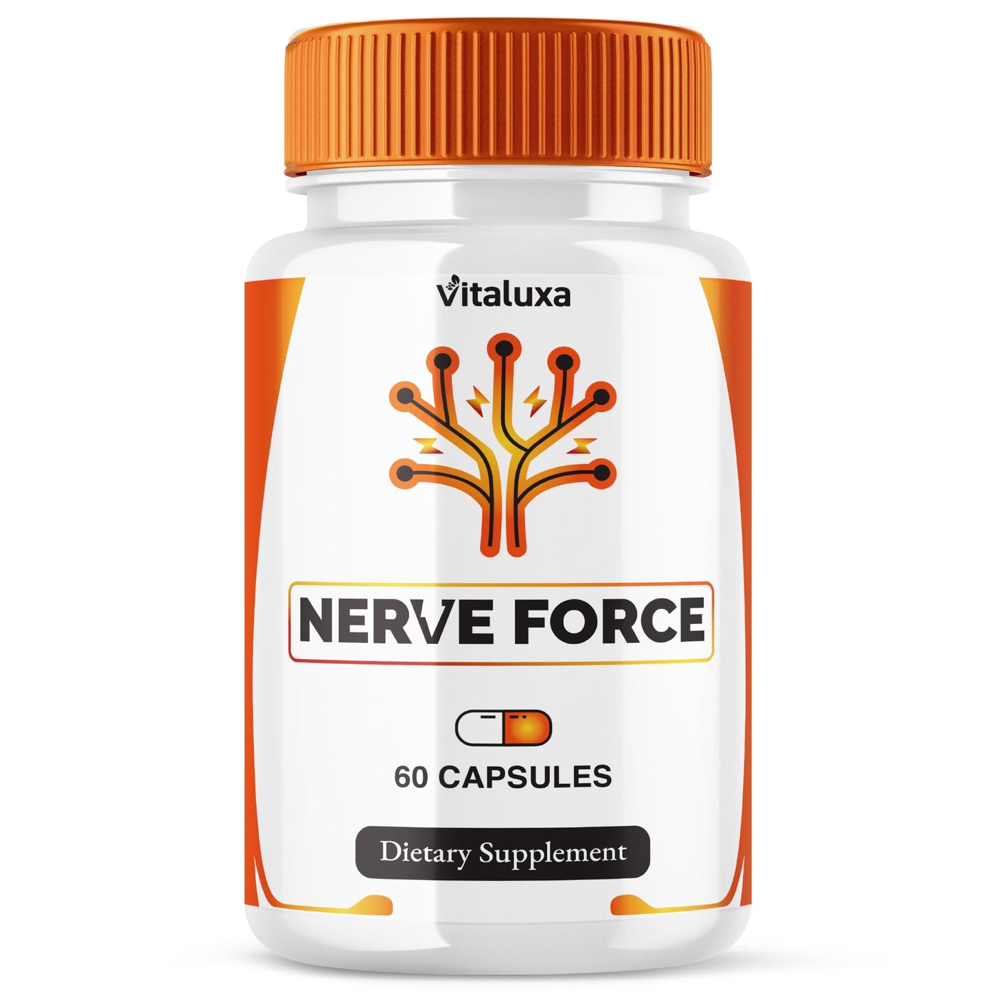 Vitaluxa Nerve Force Neuropathy Supplement Capsule 60 Count