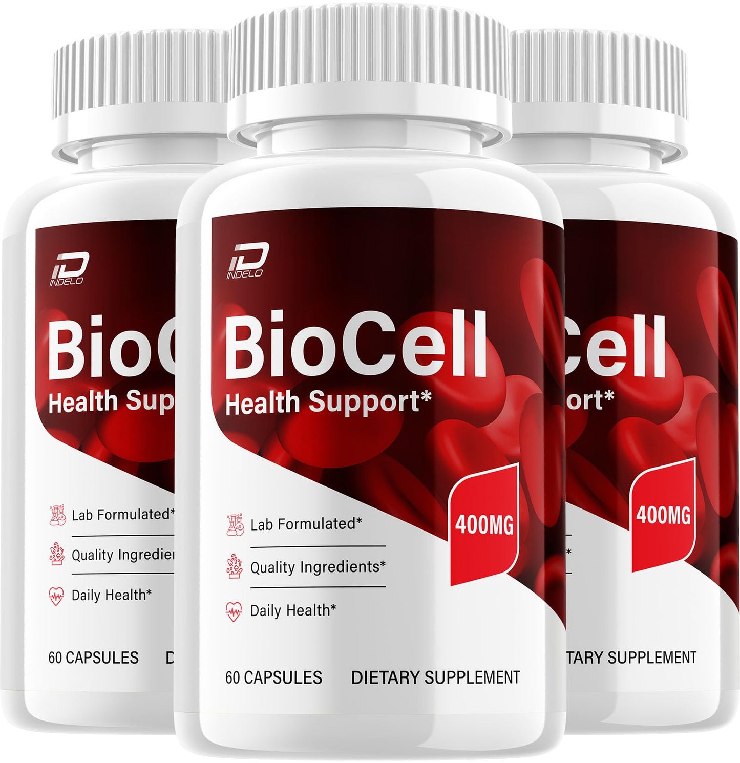 Indelo Bio Cell Capsules – BioCell Natural Blend Daily Health Supplement, Capsule, 180
